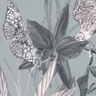 Miniatura fototapety Leśne ptaki i paprocie fragment #1