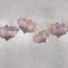 Miniatura fototapety Abstrakcyjne maki na szarym tle