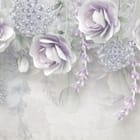 Miniatura fototapety Pastelowe Kwiaty w Delikatnych Odcieniach