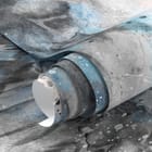 Miniatura fototapety Abstrakcyjne kwiaty w szarości fragment #1