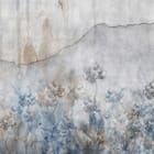 Miniatura fototapety Abstrakcyjne kwiaty na ścianie