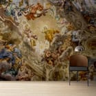 Miniatura fototapety Barwna scena mitologiczna we wnętrzu przedpokoju