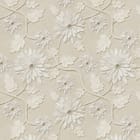 Miniatura fototapety Kwiaty i Liście na Beżowym Tle