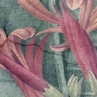 Miniatura fototapety Tropikalne liście i kwiaty fragment #3