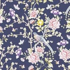 Miniatura fototapety Kwiatowe Gałęzie i Ptaki