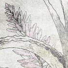 Miniatura fototapety Rośliny i Kwiaty na Szarym Tle fragment #1