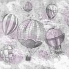 Miniatura fototapety Balony na ogrzane powietrze w chmurach