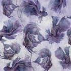 Miniatura fototapety Fioletowe ryby na szarym tle