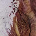 Miniatura fototapety Akwariowe ryby w fioletach fragment #2