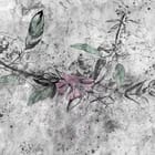 Miniatura fototapety Kwiatowa gałąź na abstrakcyjnym tle