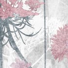 Miniatura fototapety Kwiaty polne na tle szarego nieba fragment #1