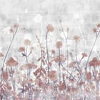 Miniatura fototapety Kwiaty na tle szarego nieba