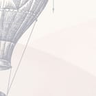 Miniatura fototapety Balony nad górskimi pasmami fragment #2