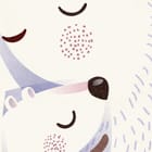 Miniatura fototapety Niedźwiedzie polarne w górach fragment #1