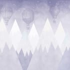 Miniatura fototapety Balony nad ośnieżonymi górami