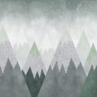 Miniatura fototapety Góry dziecięce z zaśnieżonymi szczytami