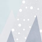 Miniatura fototapety Góry z Balonami i Śniegiem fragment #1