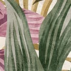 Miniatura fototapety Tropikalne liście w kolorach natury fragment #1