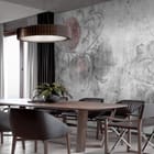 Miniatura fototapety Gałęzie Granatu na Betonie we wnętrzu kuchni