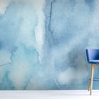 Miniatura fototapety Abstrakcyjne Niebieskie Plamy we wnętrzu przedpokoju