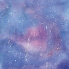Miniatura fototapety Kosmiczna Akwarela w Fioletach