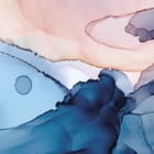 Miniatura fototapety Abstrakcyjne Plamy Akwarelowe fragment #1