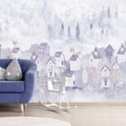 Miniatura fototapety Małe miasteczko w lesie we wnętrzu pokoju dziecka