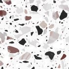 Miniatura fototapety Kolorowe lastryko na białym tle fragment #1