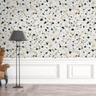 Miniatura fototapety Kolorowe Lastryko na Białym Tle we wnętrzu przedpokoju