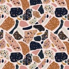 Miniatura fototapety Kolorowe lastryko z abstrakcyjnym wzorem