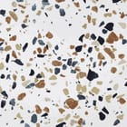 Miniatura fototapety Kolorowy wzór terrazzo na jasnym tle