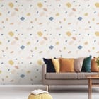 Miniatura fototapety Kolorowe Abstrakcje Lastryko we wnętrzu salonu