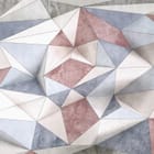 Miniatura fototapety Geometryczne wzory 3D z trójkątów