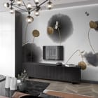 Miniatura fototapety Abstrakcyjne rośliny z owocostanami we wnętrzu salonu