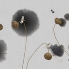 Miniatura fototapety Abstrakcyjne rośliny z owocostanami