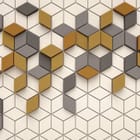 Miniatura fototapety Geometryczne Sześciany 3D