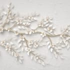 Miniatura fototapety Gałąź z kwiatami i liśćmi