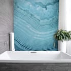 Miniatura fototapety Marmurowa Struktura Minerału we wnętrzu łazienki