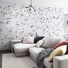 Miniatura fototapety Lastryko na białym tle we wnętrzu salonu