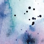 Miniatura fototapety Abstrakcyjne Plamy Akwarelowe fragment #1