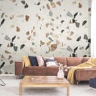 Miniatura fototapety Lastryko z kolorowymi kamieniami we wnętrzu salonu