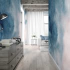 Miniatura fototapety Abstrakcyjny wzór akwarelowy we wnętrzu przedpokoju