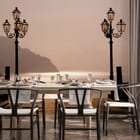 Miniatura fototapety Stylowe Latarnie nad Wodą we wnętrzu kuchni