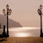 Miniatura fototapety Stylowe Latarnie nad Wodą