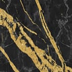 Miniatura fototapety Czarny marmur z żółtymi żyłkami fragment #1