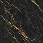 Miniatura fototapety Czarny marmur z żółtymi żyłkami