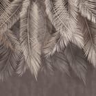 Miniatura fototapety Liście palmowe na ciemnym tle