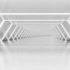 Miniatura fototapety Nowoczesny tunel LED 3D