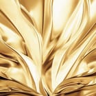Miniatura fototapety Złote Falujące Tkaniny 3D