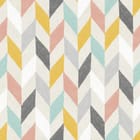 Miniatura fototapety Jodełka z Kolorowymi Pasmami